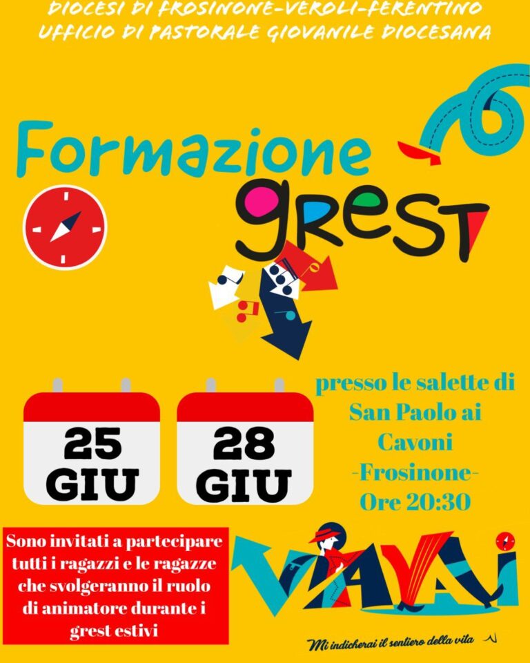 Formazione Grest 2024
