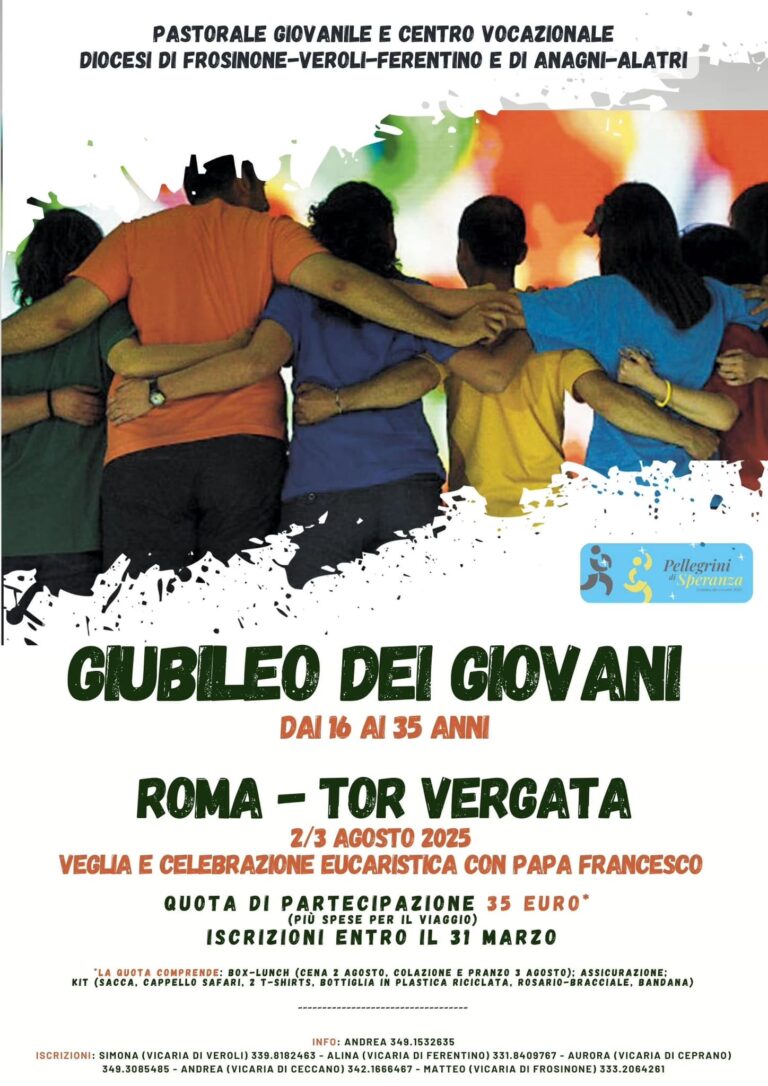 Giubileo Giovani 2025